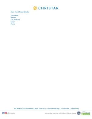 Christar Letterhead